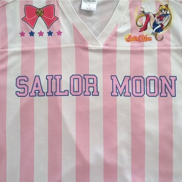 Sailor Moon Striped Plus Size Jersey - Picture 3 of 4